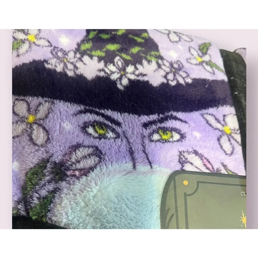 Spells and Potions Queen Purple Plush Blanket 90